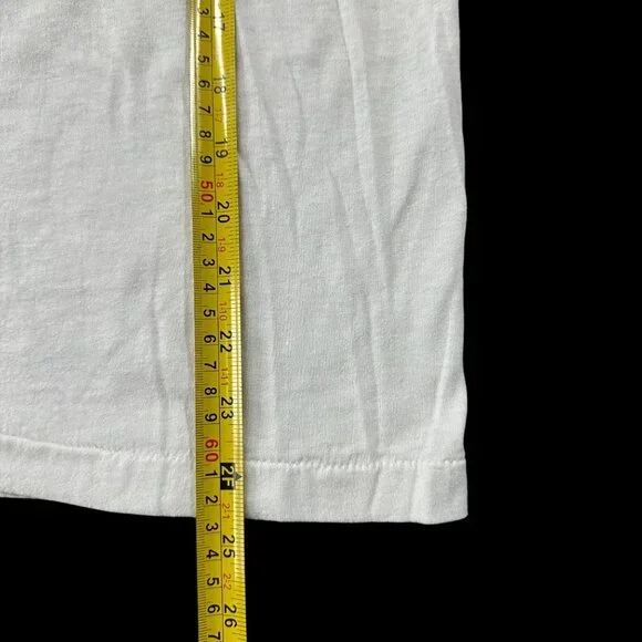 Vintage 1980s Special Olympics T Shirt Large Screen Stars USA Blue Yellow Angels - Picture 8 of 11